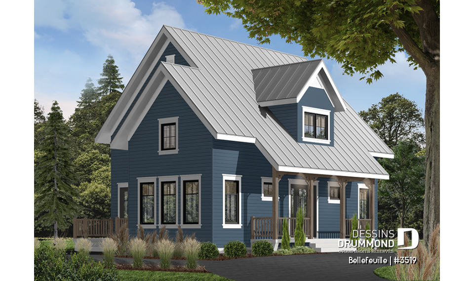 Version couleur no. 2 - Vue avant - Bellefeuille