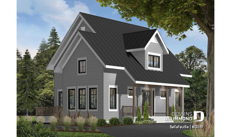 Version couleur no. 4 - Vue avant - Bellefeuille