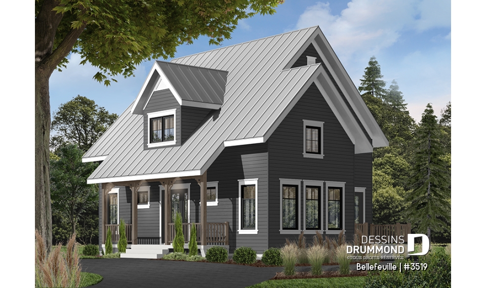 Version couleur no. 5 - Vue avant - Bellefeuille