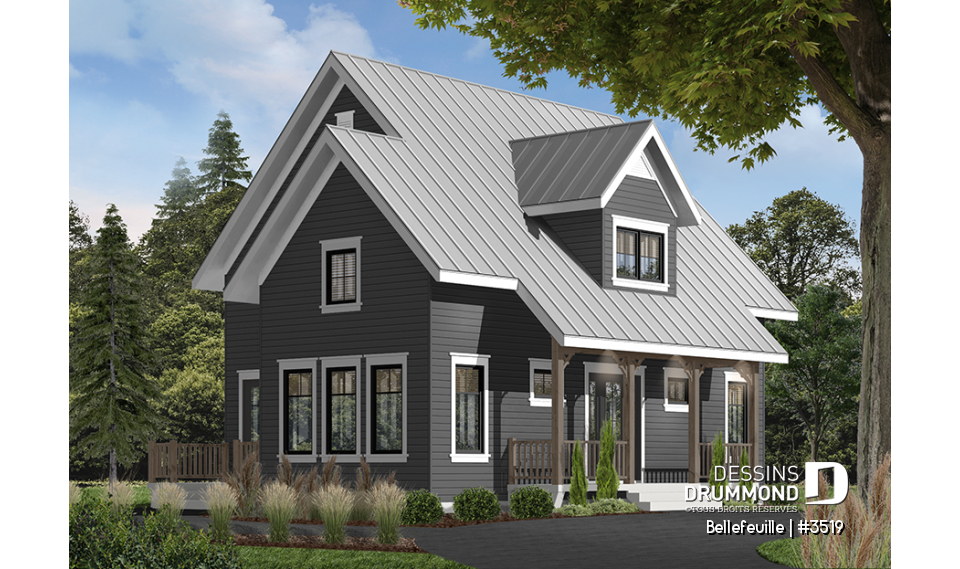 Version couleur no. 5 - Vue avant - Bellefeuille