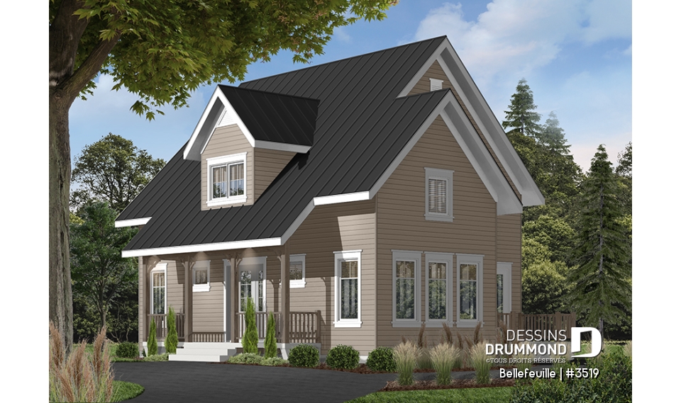 Version couleur no. 6 - Vue avant - Bellefeuille