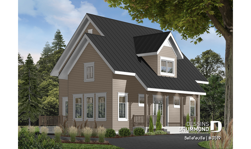 Version couleur no. 6 - Vue avant - Bellefeuille