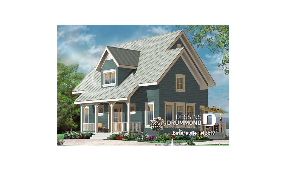 Vue avant – Modèle ORIGINAL - Bellefeuille