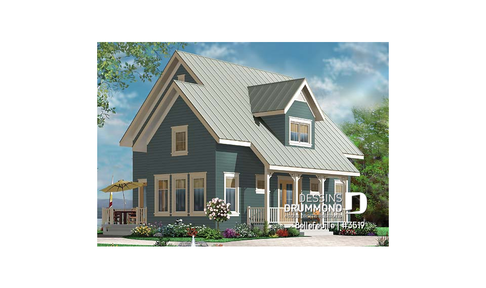 Vue avant – Modèle ORIGINAL - Bellefeuille