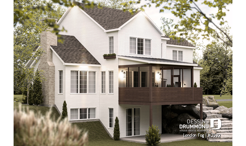 Vue arrière - MODÈLE DE BASE - London Fog