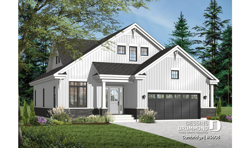 Vue avant - MODÈLE DE BASE - Cambridge