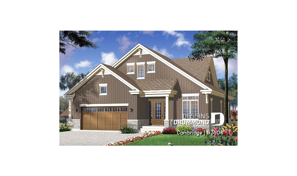 Vue avant – Modèle ORIGINAL - Cambridge