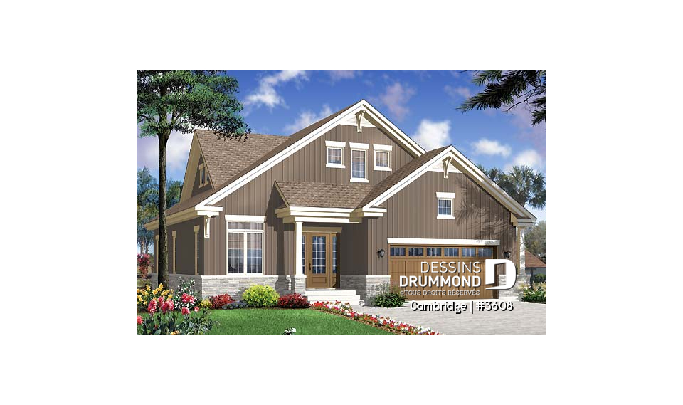 Vue avant – Modèle ORIGINAL - Cambridge