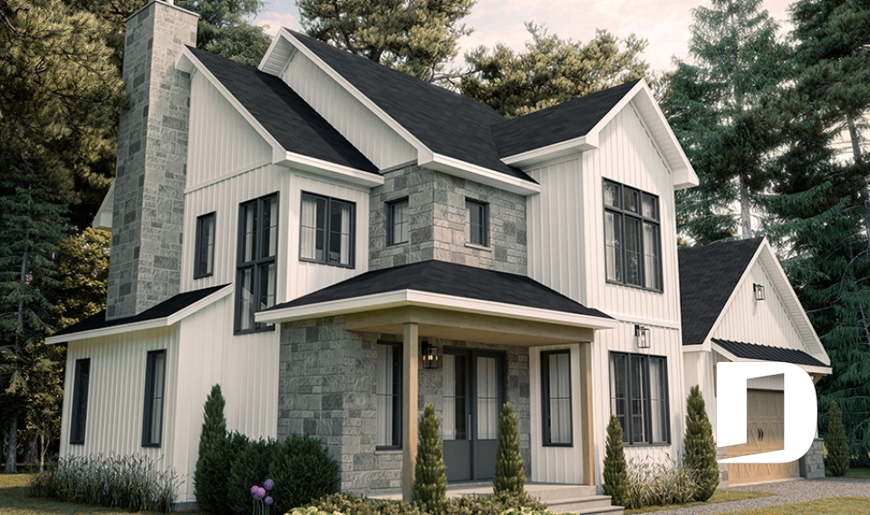 Vue avant - MODÈLE DE BASE -  - Sunny Haven 2