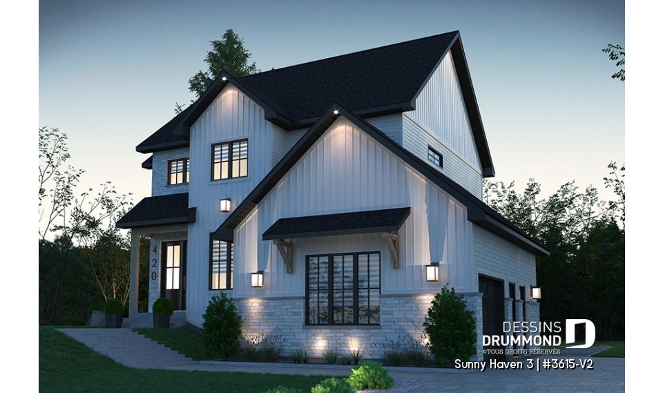 Vue avant - MODÈLE DE BASE - Sunny Haven 3