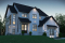 Vue avant - MODÈLE DE BASE - Maison farmhouse moderne avec garage latéral, superbe chambre principale, bureau, cuisine avec garde-manger - Sunny Haven 3