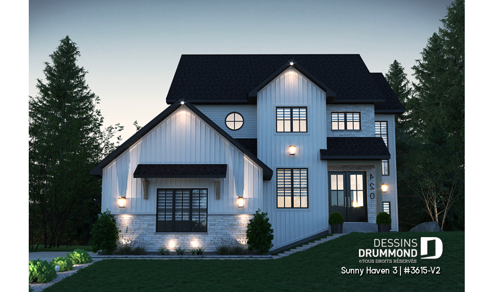 Vue avant - MODÈLE DE BASE - Sunny Haven 3