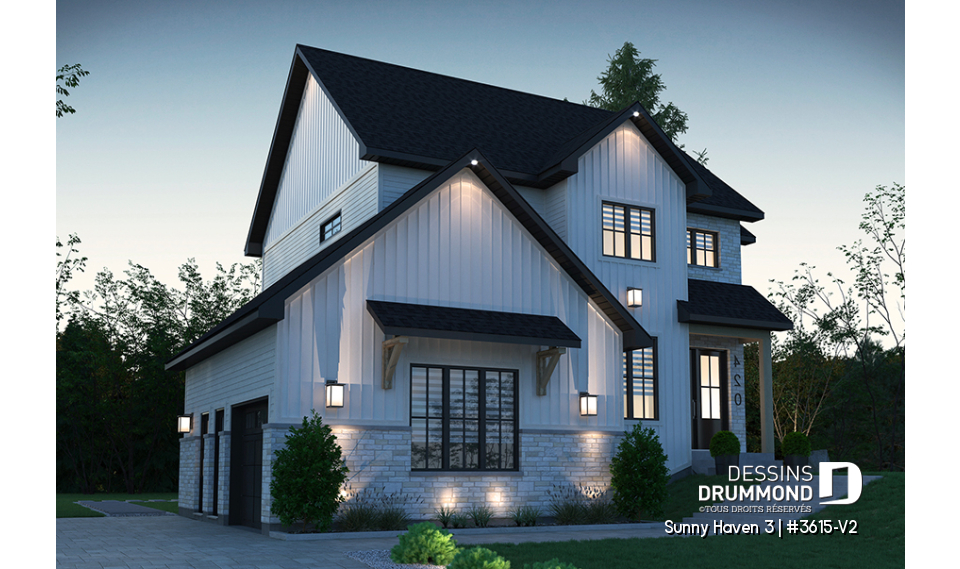 Vue avant - MODÈLE DE BASE - Sunny Haven 3