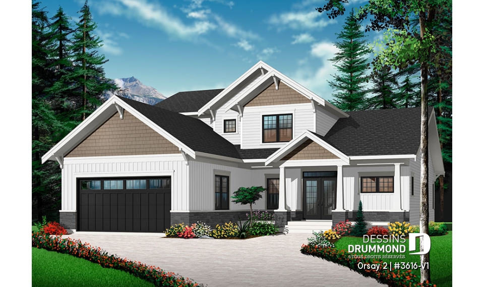 Vue avant - MODÈLE DE BASE - Orsay 2