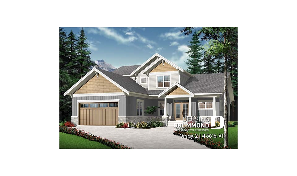 Vue avant – Modèle ORIGINAL - Orsay 2