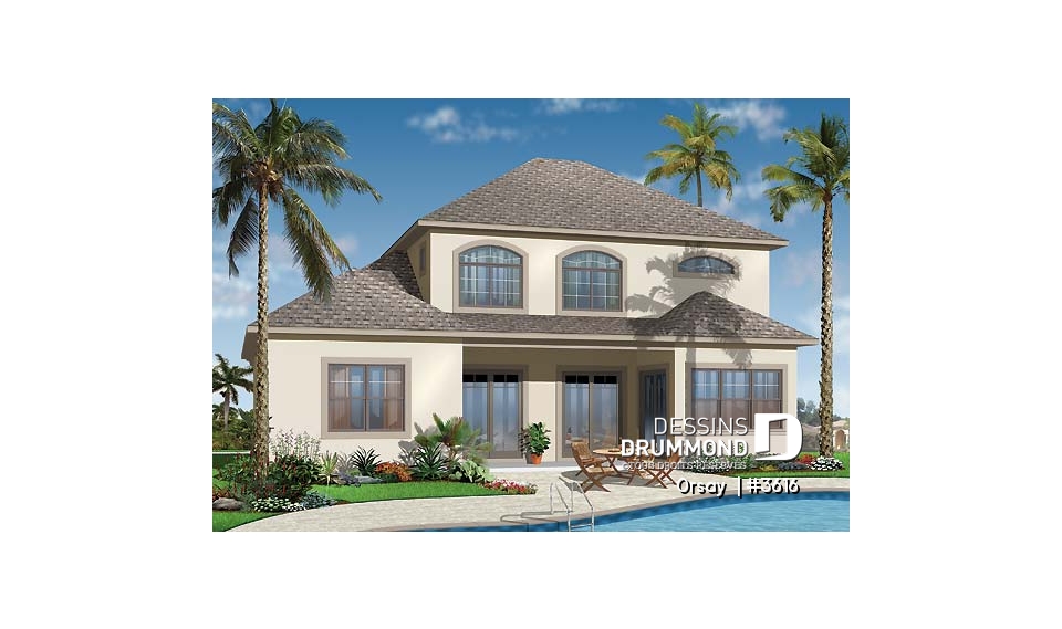 Vue arrière - MODÈLE DE BASE - Orsay 