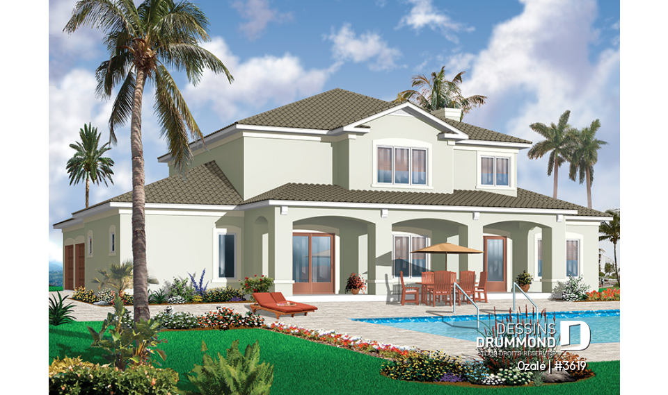 Vue arrière - MODÈLE DE BASE - Ozalé