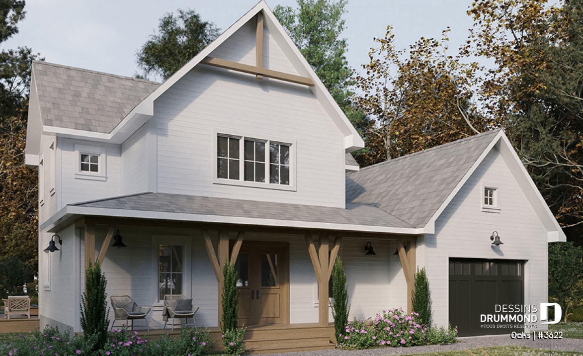 Vue avant - MODÈLE DE BASE - Oaks