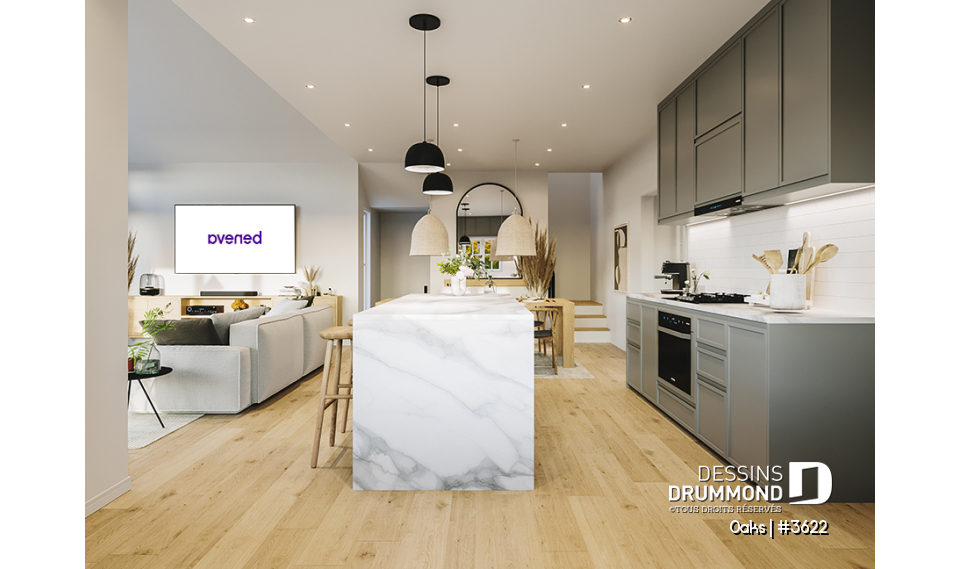 Vue avant - MODÈLE DE BASE - Oaks