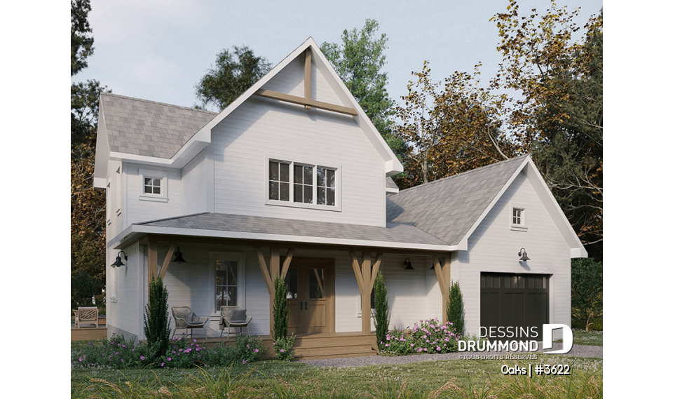 Vue avant - MODÈLE DE BASE - Oaks