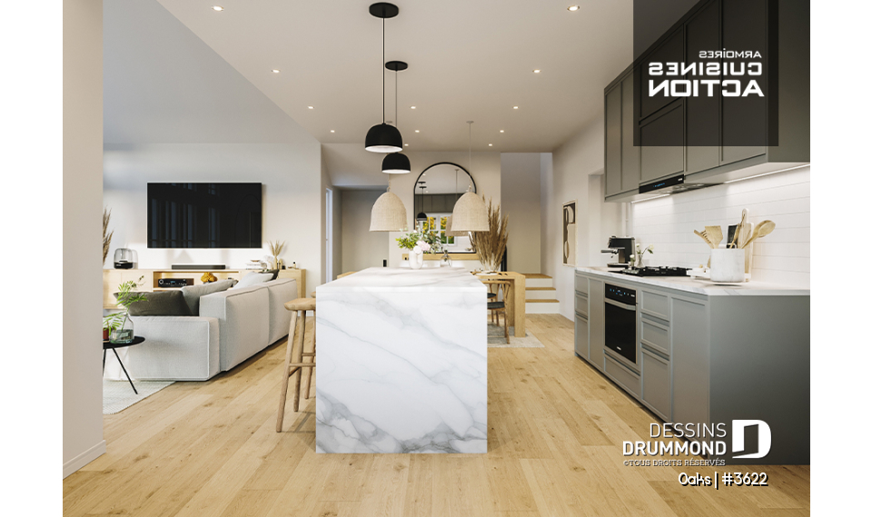 Vue avant - MODÈLE DE BASE - Oaks