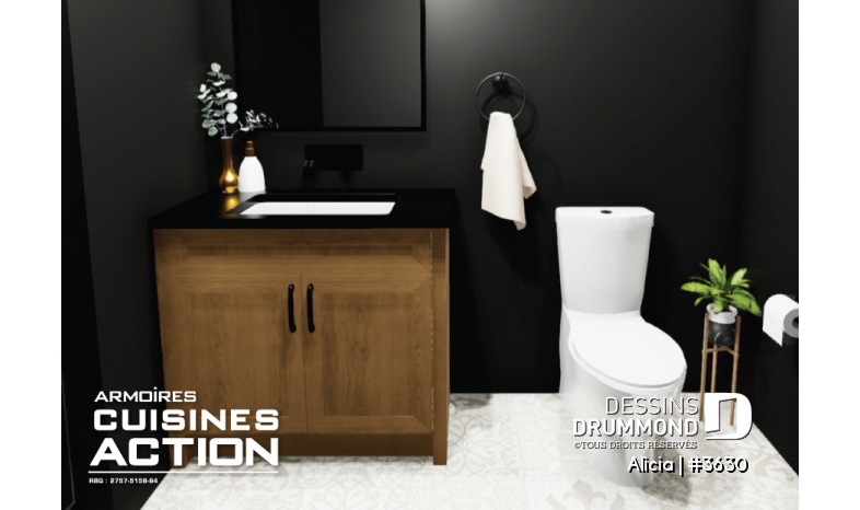 Photo Demi salle de bain - Alicia