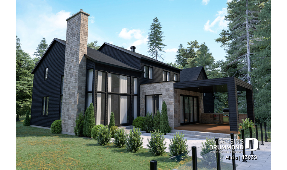 Vue arrière - MODÈLE DE BASE - Alicia