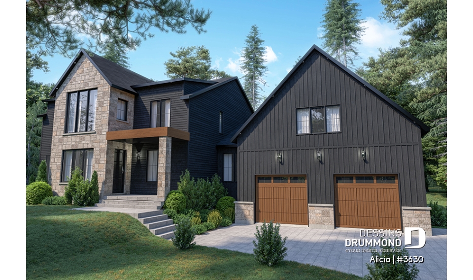 Vue avant - MODÈLE DE BASE - Alicia