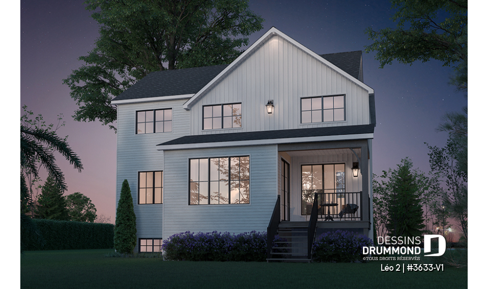 Vue arrière - MODÈLE DE BASE - Léo 2