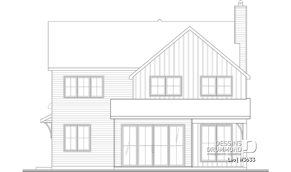 Vue arrière - MODÈLE DE BASE - Léo