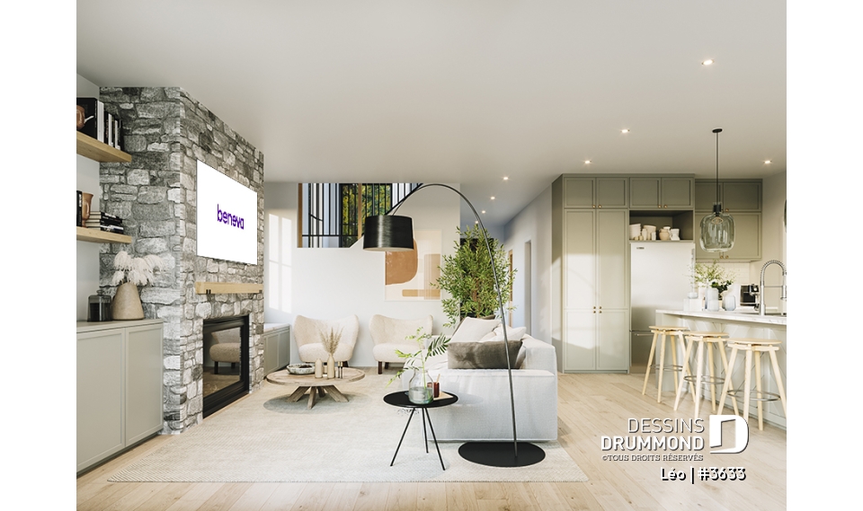 Vue intérieure - Léo