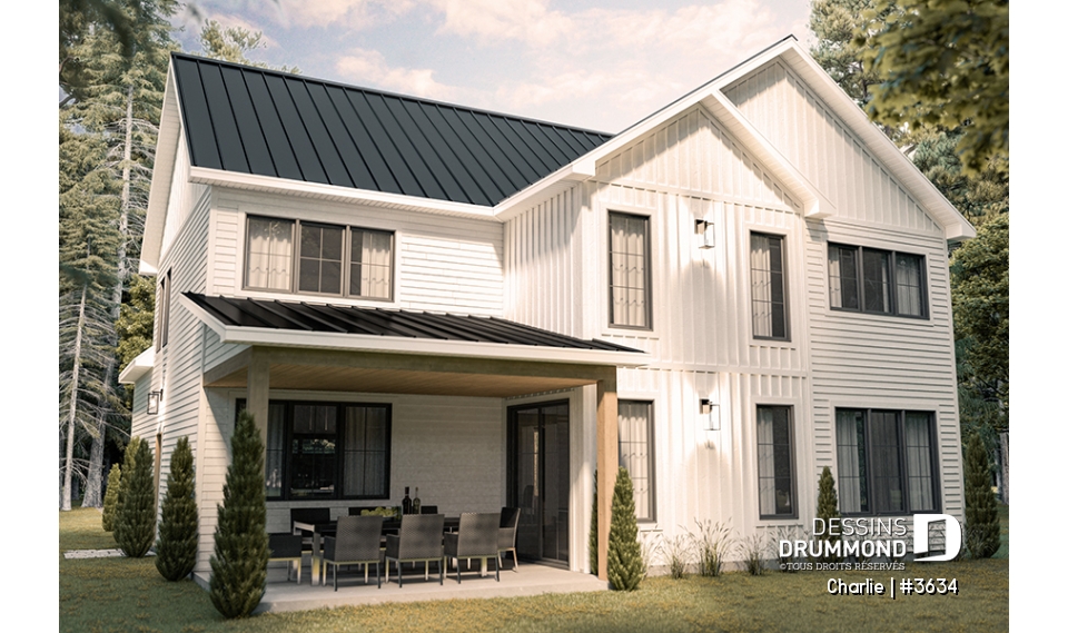 Vue arrière - MODÈLE DE BASE - Charlie