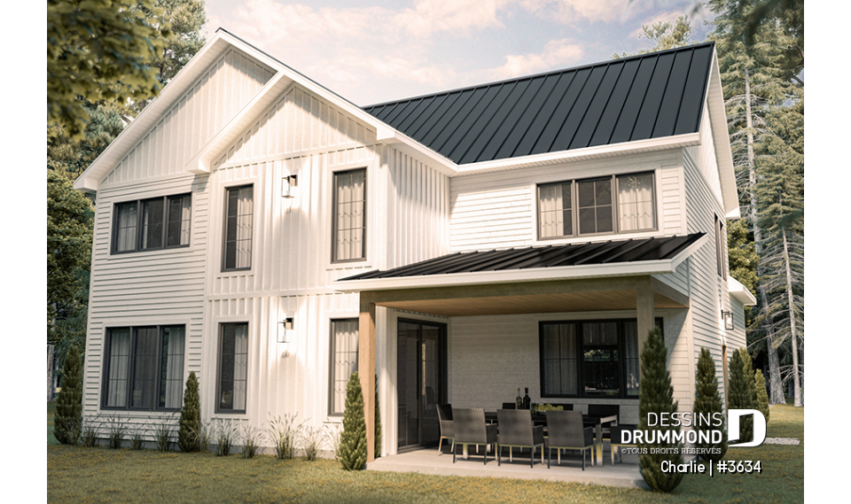 Vue arrière - MODÈLE DE BASE - Charlie