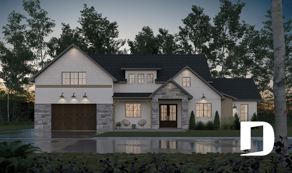 Vue avant - MODÈLE DE BASE -  - Birchview