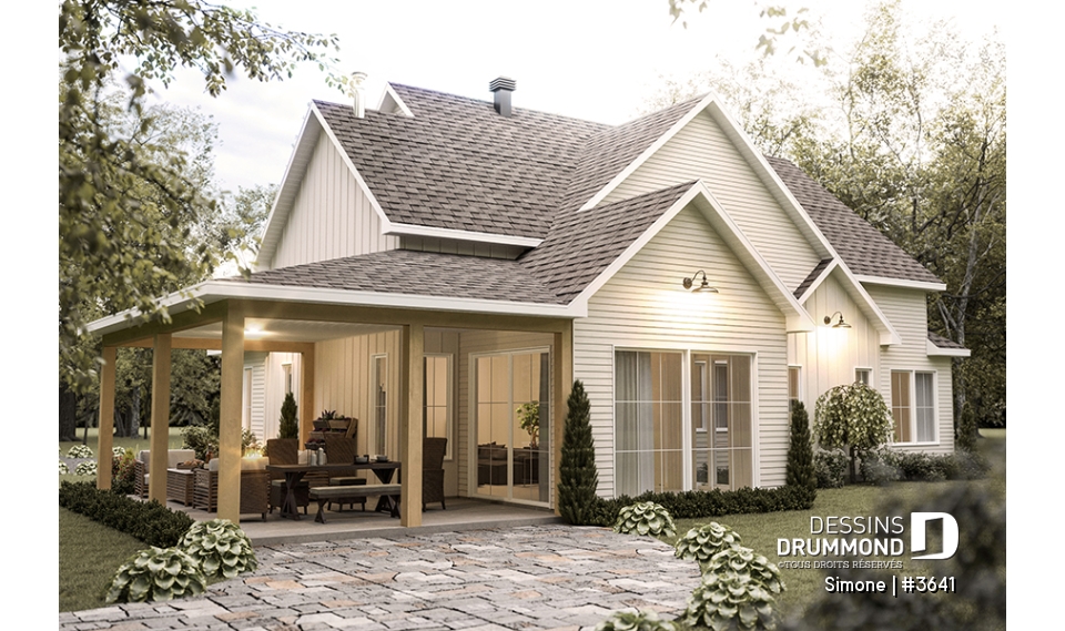 Vue arrière - MODÈLE DE BASE - Simone