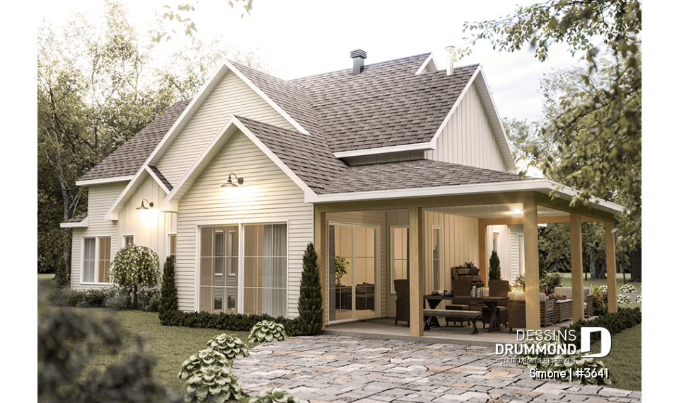 Vue arrière - MODÈLE DE BASE - Simone