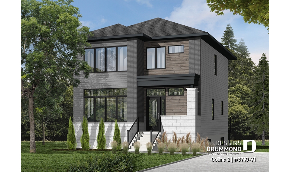 Version couleur no. 3 - Vue avant - Collins 2