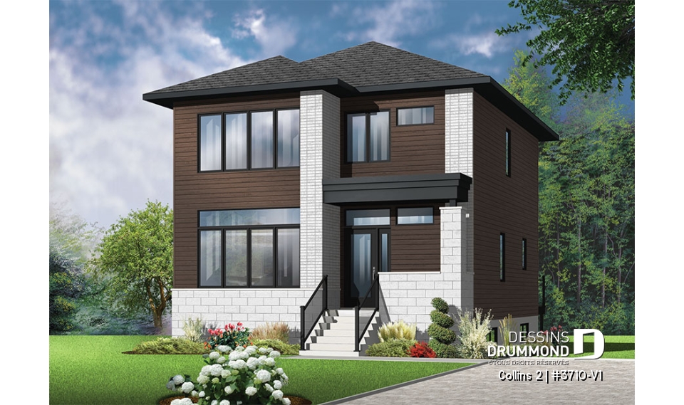 Vue avant – Modèle ORIGINAL - Collins 2