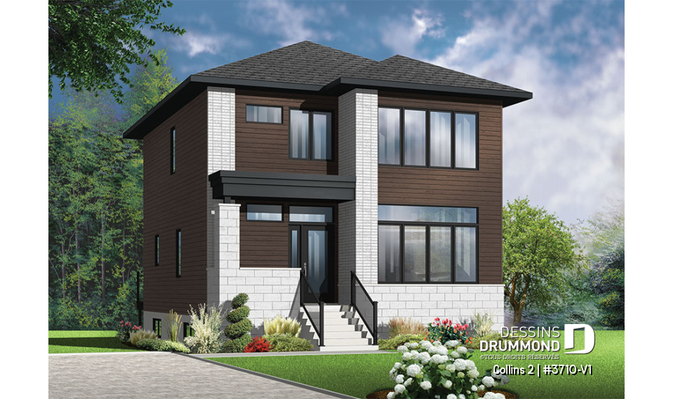 Vue avant – Modèle ORIGINAL - Collins 2