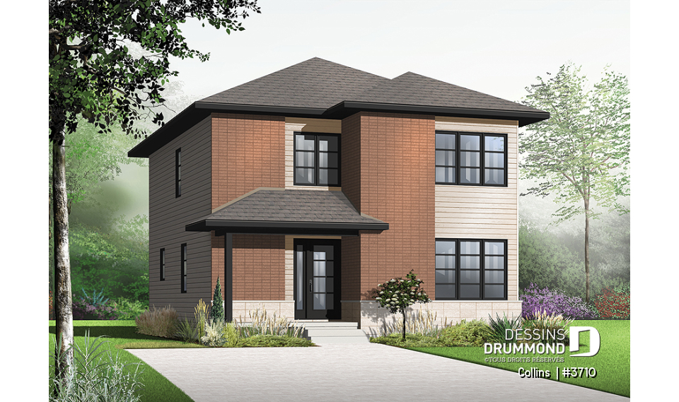 Vue avant - MODÈLE DE BASE - Collins 