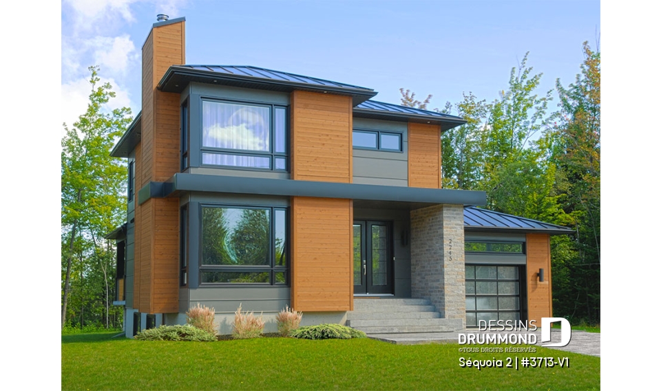 Vue avant - MODÈLE DE BASE - Séquoia 2