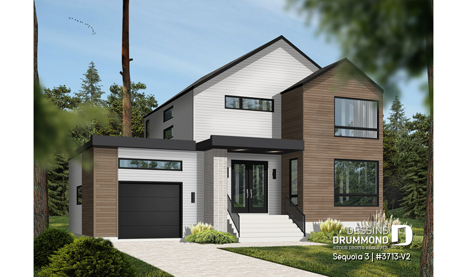 Version couleur no. 1 - Vue avant - Séquoïa 3