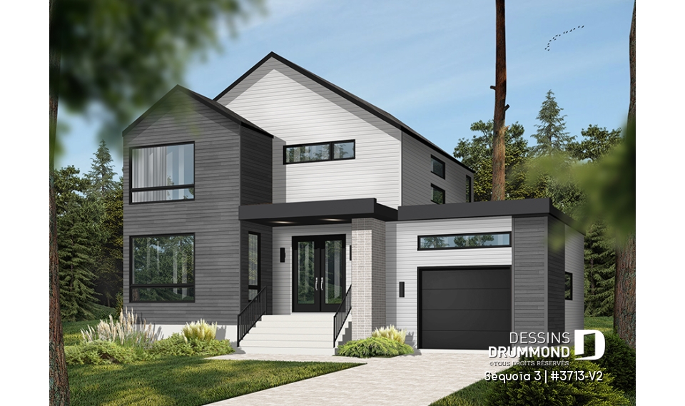 Version couleur no. 2 - Vue avant - Séquoïa 3