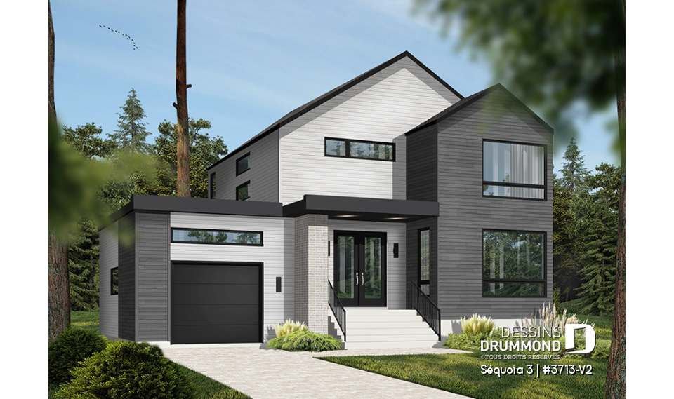 Version couleur no. 2 - Vue avant - Séquoïa 3