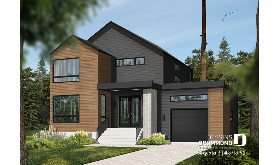 Version couleur no. 4 - Vue avant - Séquoïa 3