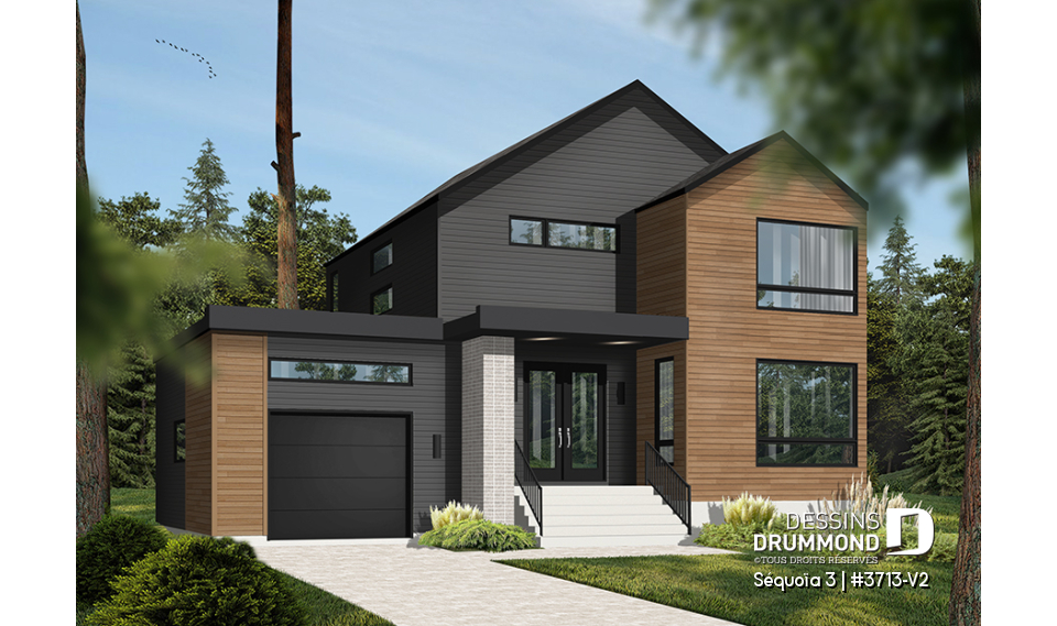 Version couleur no. 4 - Vue avant - Séquoïa 3