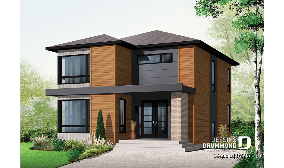 Vue avant – Modèle ORIGINAL - Séquoia