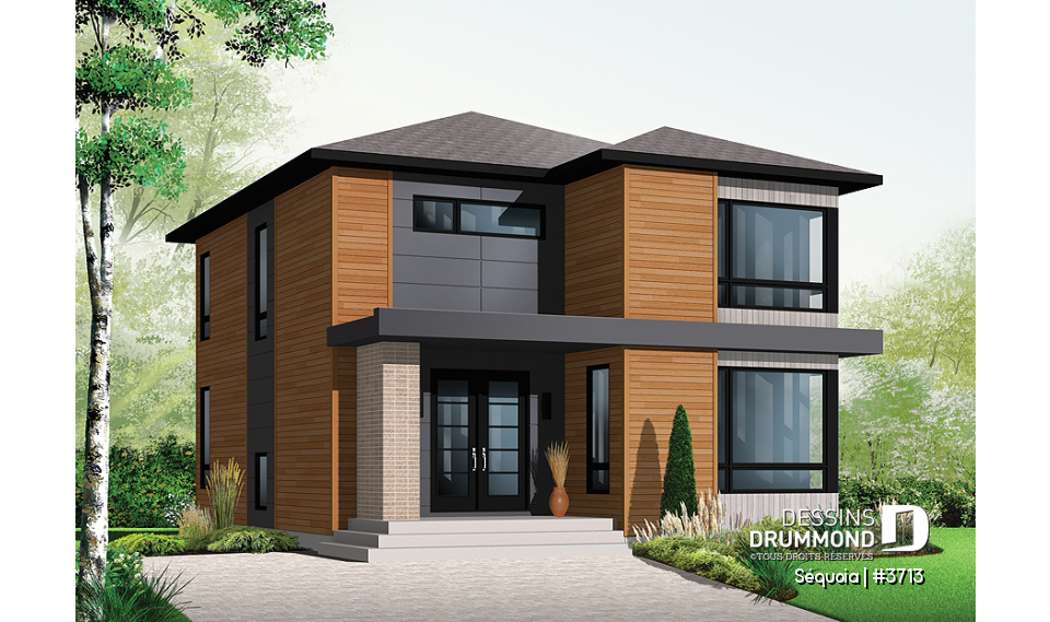 Vue avant – Modèle ORIGINAL - Séquoia