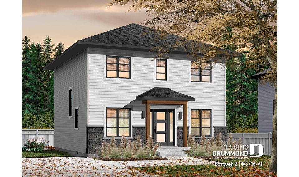 Version couleur no. 1 - Vue avant - Bosquet 2