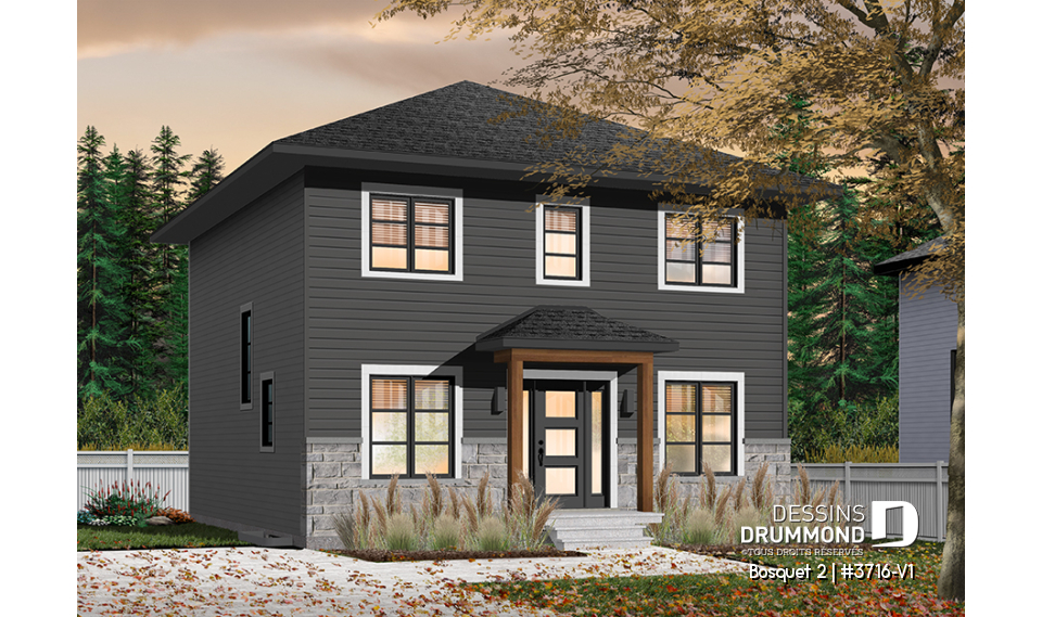 Version couleur no. 4 - Vue avant - Bosquet 2